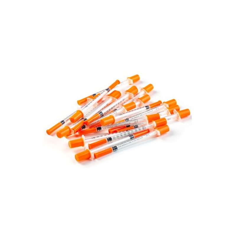 Insulin Syringe 1ml and Needle 29 Gauge